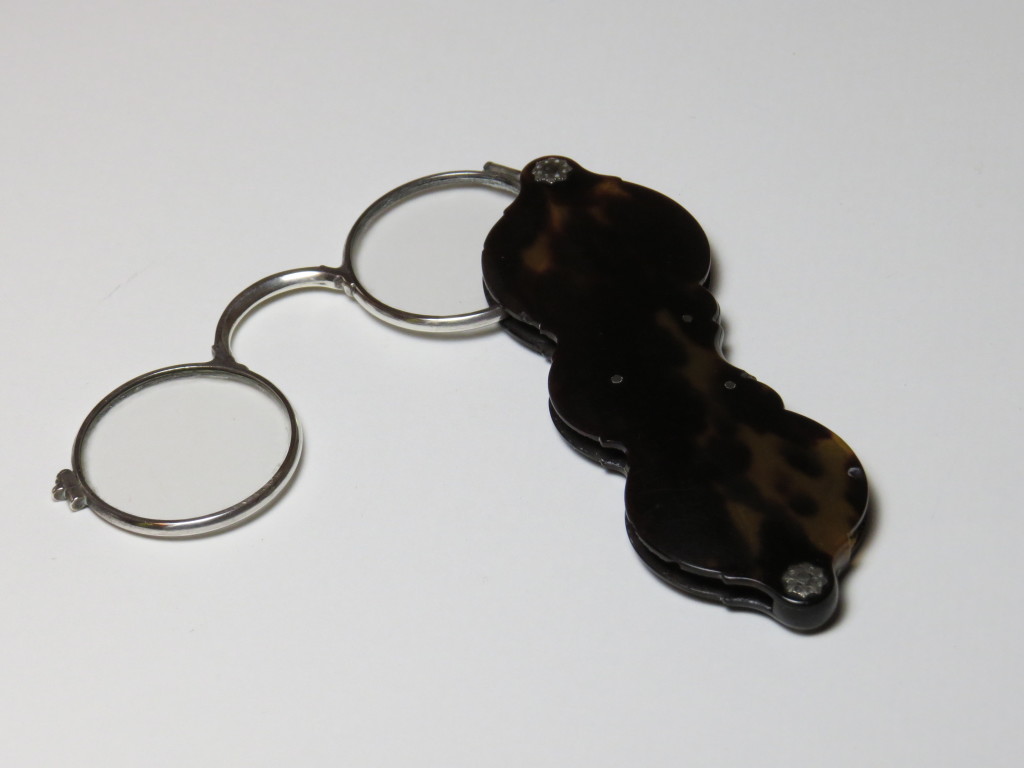 Silver lorgnette