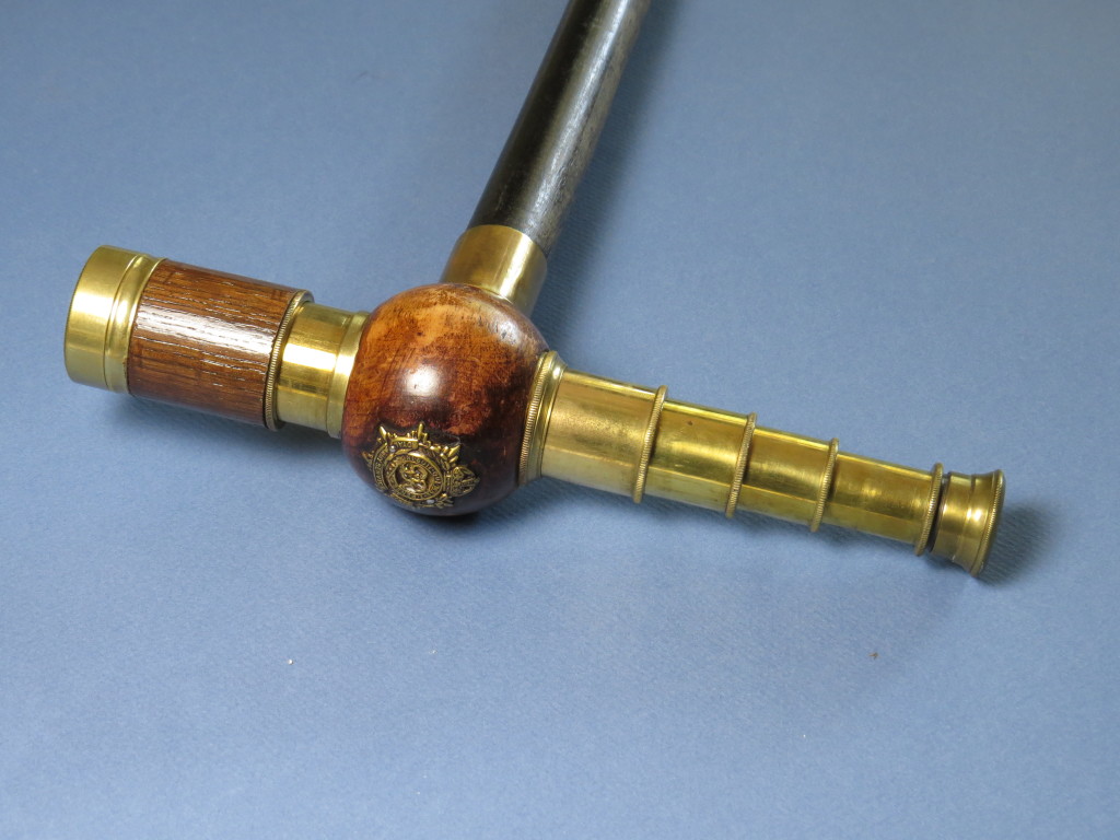 Telescope cane - partially opened - British